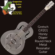 Gretsch G9201 Honey Dipper RoundNeck Metal Resonator Guitar