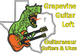 Guitarasaur Guitars & Ukes Grapevine Guitar Loft