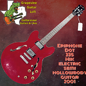 Epiphone Dot 335 electric semi hollowbody guitar 2002