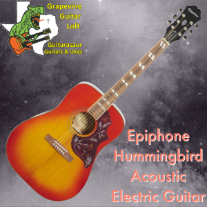 Epiphone Humingbird Solid Top Acoustic-Electric Guitar