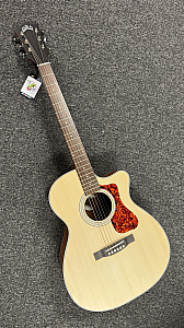 Guild OM-240CE Orchestra Cutaway Acoustic-Electric Guitar Natural