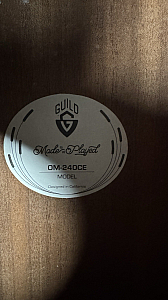 Guild OM-240CE Orchestra Cutaway Acoustic-Electric Guitar Natural