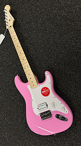 Squier Sonic Stratocaster HT H Electric Guitar - Flash Pink