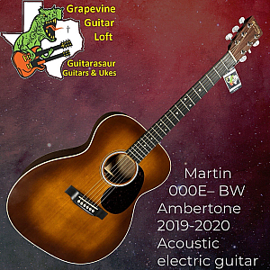 Martin 000E-BW Ambertone Rare, Only 125 Made. Action Is Low 2019-20