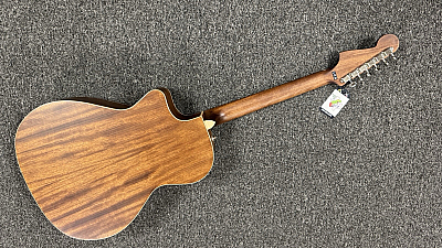 Fender Newporter Special Auditorium Acoustic Electric Guitar w/Bag, Solid Okoume