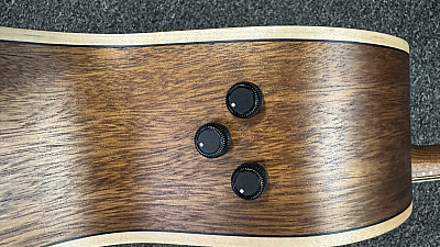 Fender Newporter Special Auditorium Acoustic Electric Guitar w/Bag, Solid Okoume