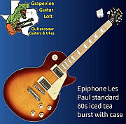Epiphone Les Paul Standard 60s Figured, Iced Tea Burst