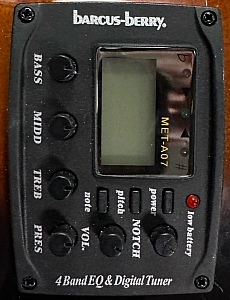 Washburn EA15ATB Festival Series Acoustic Electric Guitar Tobacco Sunburst Blem