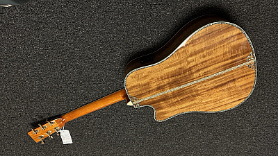 Lawson LD- 50CE Deluxe Koa Acoustic Electric Cedar & Rosewood with Case