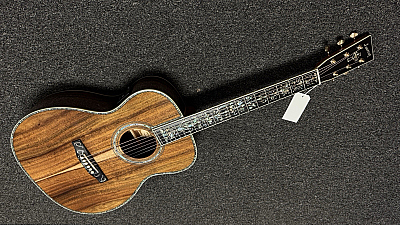 Lawson LOM- 50 Deluxe Koa Acoustic Electric Cedar & Rosewood with Case