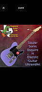 Squier Sonic Esquire H Laurel Fingerboard Electric Guitar Ultraviolet