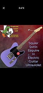 Squier Sonic Esquire H Laurel Fingerboard Electric Guitar Ultraviolet