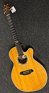 Takamine Ltd 2201 MIJ Acoustic Electric Guitar Dolphin Inlay HSC