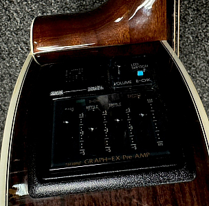 Takamine Ltd 2201 MIJ Acoustic Electric Guitar Dolphin Inlay HSC