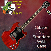 Gibson SG Standard Electric Guitar Brown Hard Case