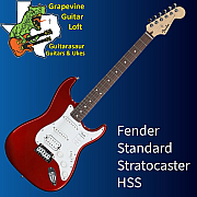 Fender Standard Stratocaster Electric Guitar Candy Cola
