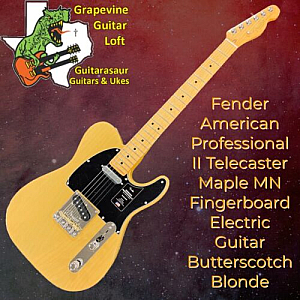 Fender American Professional II Telecaster Butterscotch Blonde Maple Fretboard