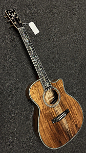 Lawson LOM- 50CE Deluxe Koa Acoustic Electric Cedar & Rosewood with Case