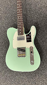 Fender, American Performer Telecaster Humbucker Satin Surf Green RWFB With bag