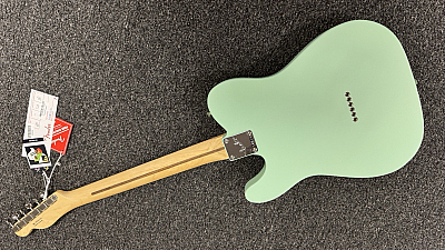 Fender, American Performer Telecaster Humbucker Satin Surf Green RWFB With bag
