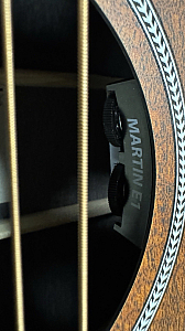 Martin Guitar X Series D-X1E Acoustic-Electric Guitar With Onboard Tuner