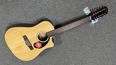 Fender CD-140SCE-12 12-String Acoustic Electric Guitar Walnut Fingerboard +Case