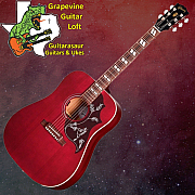 Gibson Acoustic Hummingbird Special Acousticelectric Wine Red