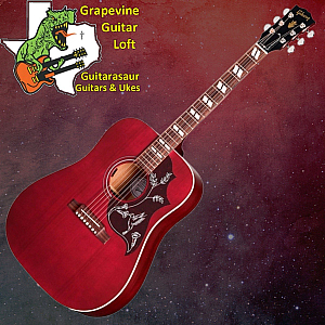 Gibson Acoustic Hummingbird Special Acoustic-electric Wine Red