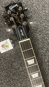 Gibson Les Paul Studio Session Electric Guitar Push Pulls Trans Ebony Burst