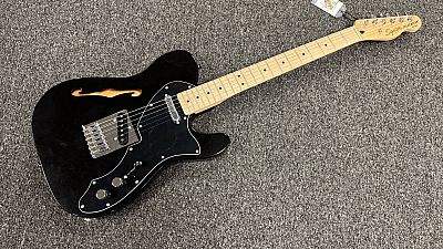 Squier Affinity Series® Telecaster® Thinline, Metallic Black FSR