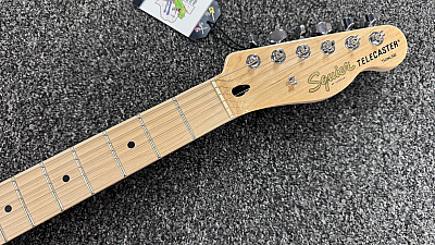 Squier Affinity Series® Telecaster® Thinline, Metallic Black FSR