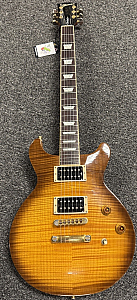 Gibson USA Les Paul Standard DC Double Cut Trans Amber w/OHSC