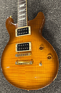 Gibson USA Les Paul Standard DC Double Cut Trans Amber w/OHSC