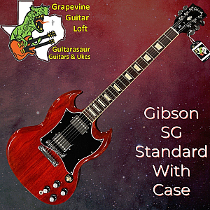 Gibson SG Standard Electric Guitar Brown Hard Case