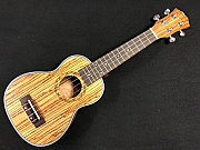 Kilauea 23 Concert Sz Acoustic Electric Tuner Ukulele Sealed Machines Zebrawood