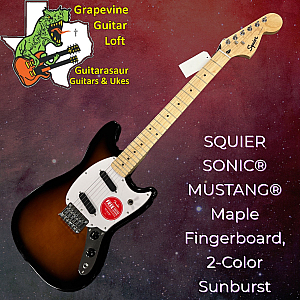 Squier Sonic Mustang Solidbody Electric Guitar - 2-color Sunburst