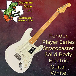 Fender Player Series  Stratocaster Solid Body Electric GuitarWhite 2022