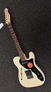 Squier Affinity Telecaster Thinline Electric Guitar, Laurel FB, Olympic White