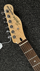 Squier Affinity Telecaster Thinline Electric Guitar, Laurel FB, Olympic White