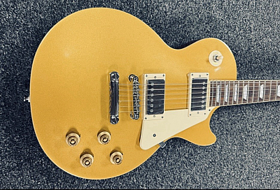 Epiphone LesPaul StandardGold Top 60s with case