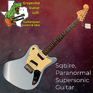 Squier by Fender Paranormal Super-Sonic Electric Guitar
