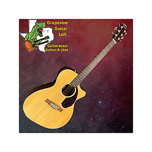 Fender CC-140SCE Grand Concert Acoustic-Electric Guitar, Solid Spruce Top & Case